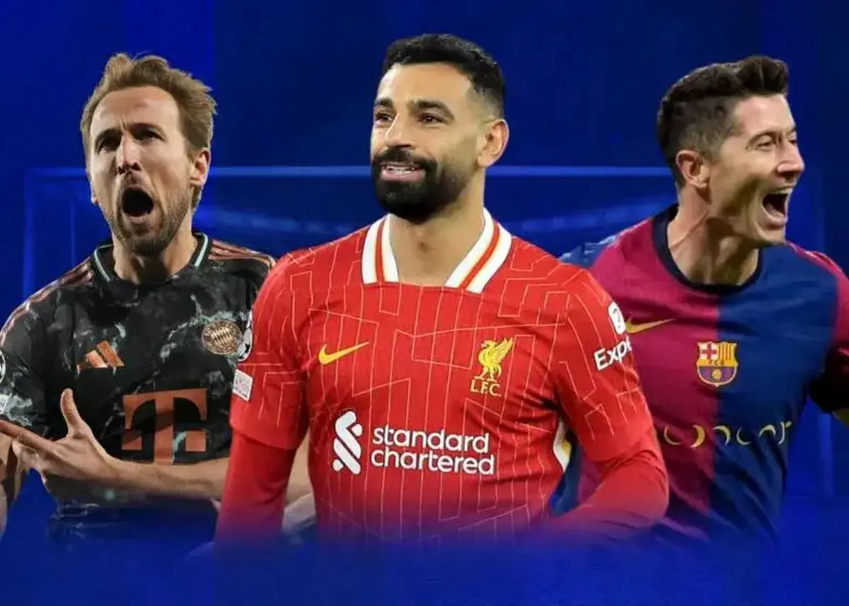 رکورد مشترک کین، صلاح و لواندوفسکی در لیگ قهرمانان