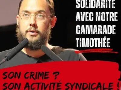 اعتراض «WFTU» به اخراج یک فعال کارگری فرانسوی به خاطرِ حمایت از مردم غزه