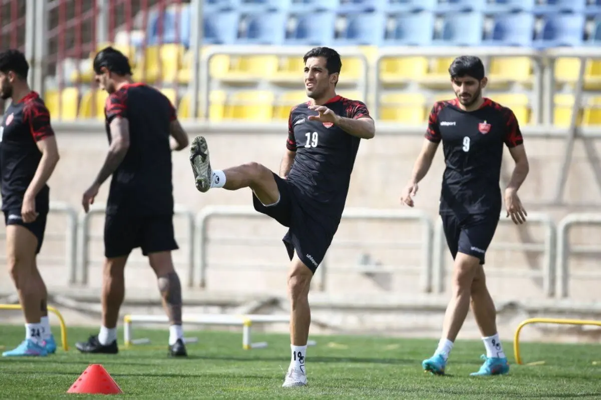 تصاویر تمرین عصر دوشنبه پرسپولیس