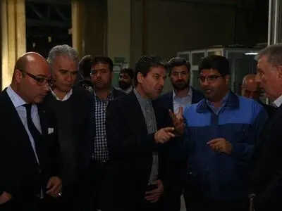 بازدید هیئت اقتصادی آلمانی از واحدهای صنعتی و تولیدی آذربایجان‌غربی 