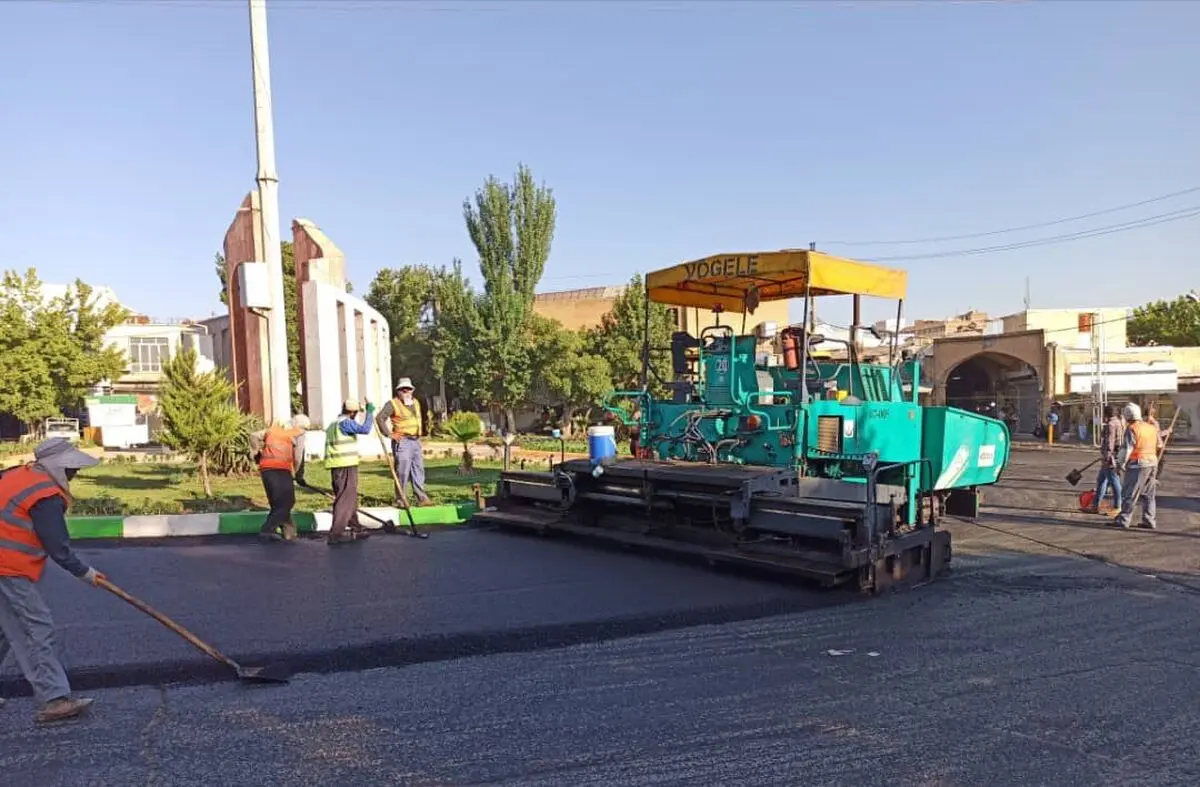 معابر اصلی آسیب‌دیده آسفالت می شوند