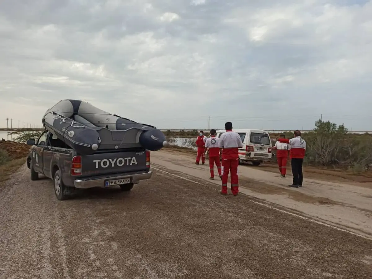 اعزام تیم امداد و نجات به روستای سمندکی 