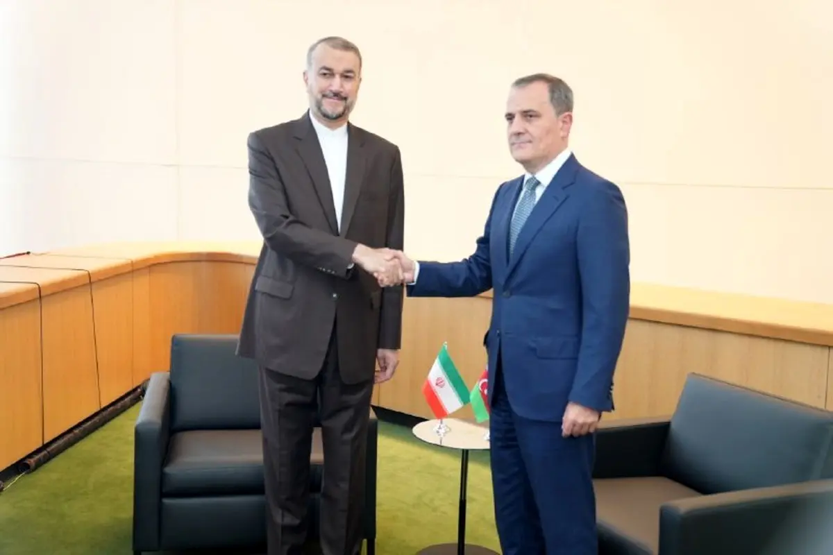 Iran, Azerbaijan FMs hold talks in New York​