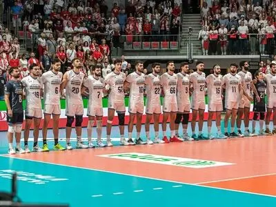 ایران 24 - فرانسه 26 شکست نزدیک ایران در ست اول مقابل فرانسه