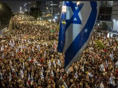 برگزاری تظاهرات ضددولتی در سرزمین‌های اشغالی 