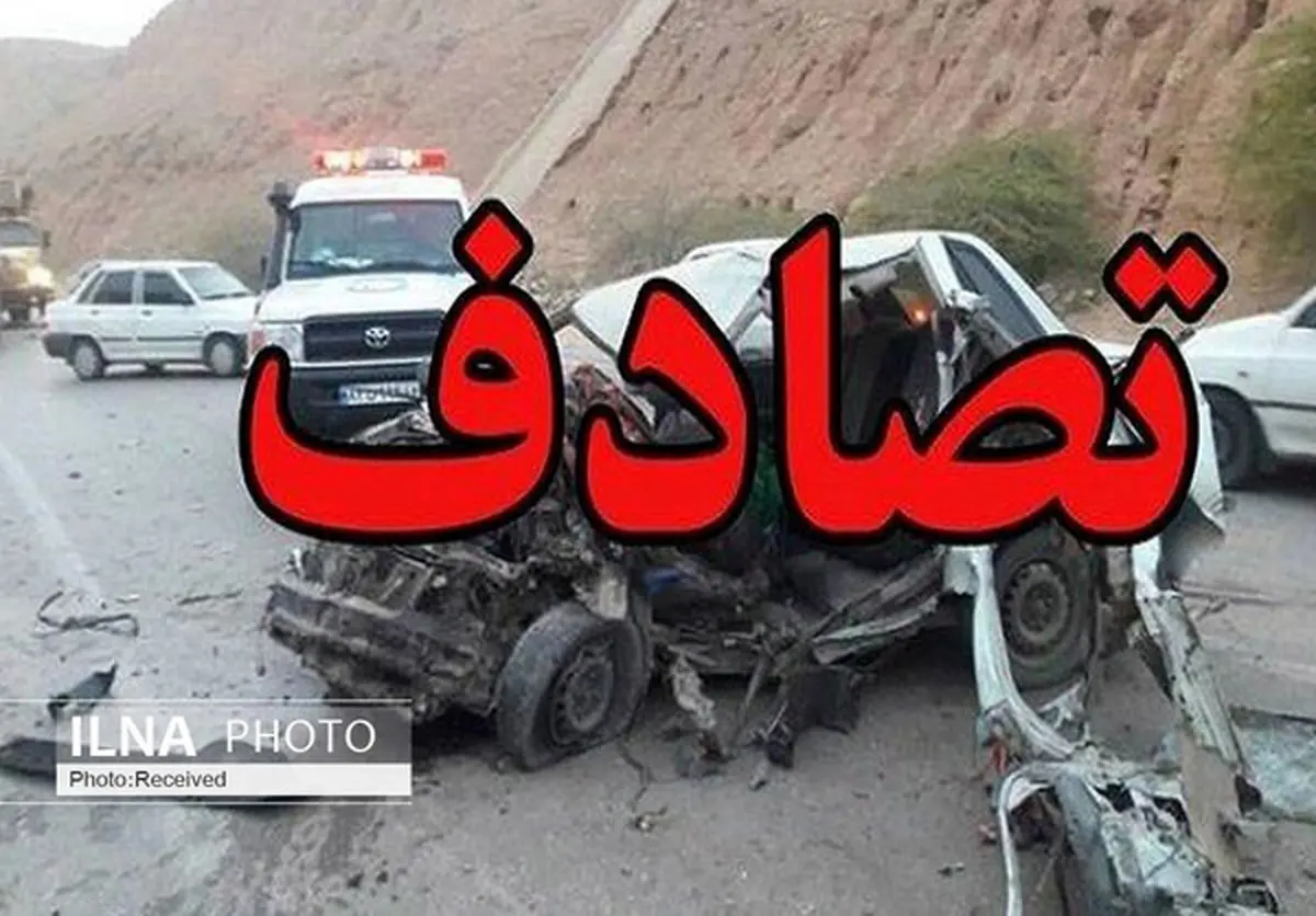 فوت دو جوان در برخورد پژو با ستون پل در جاده خدابنده ۲ 