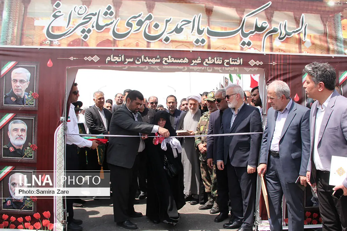 تقاطع غیرهمسطح شهیدان «سرانجام» به بهرهبرداری رسید/ تأکید برزیباسازی دسترسی های ورودی حرم مطهر