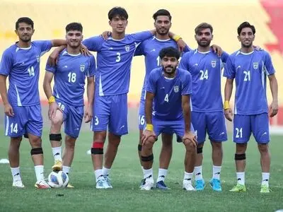 گزارش تصویری اولین جلسه تمرینی تیم امید در بغداد