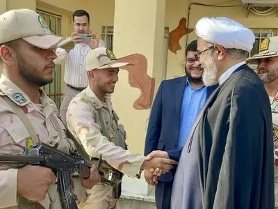 بازدید سرزده رئیس سازمان قضایی نیرو‌های مسلح از پاسگاه مرکزی اینچه برون گنبدکاووس 