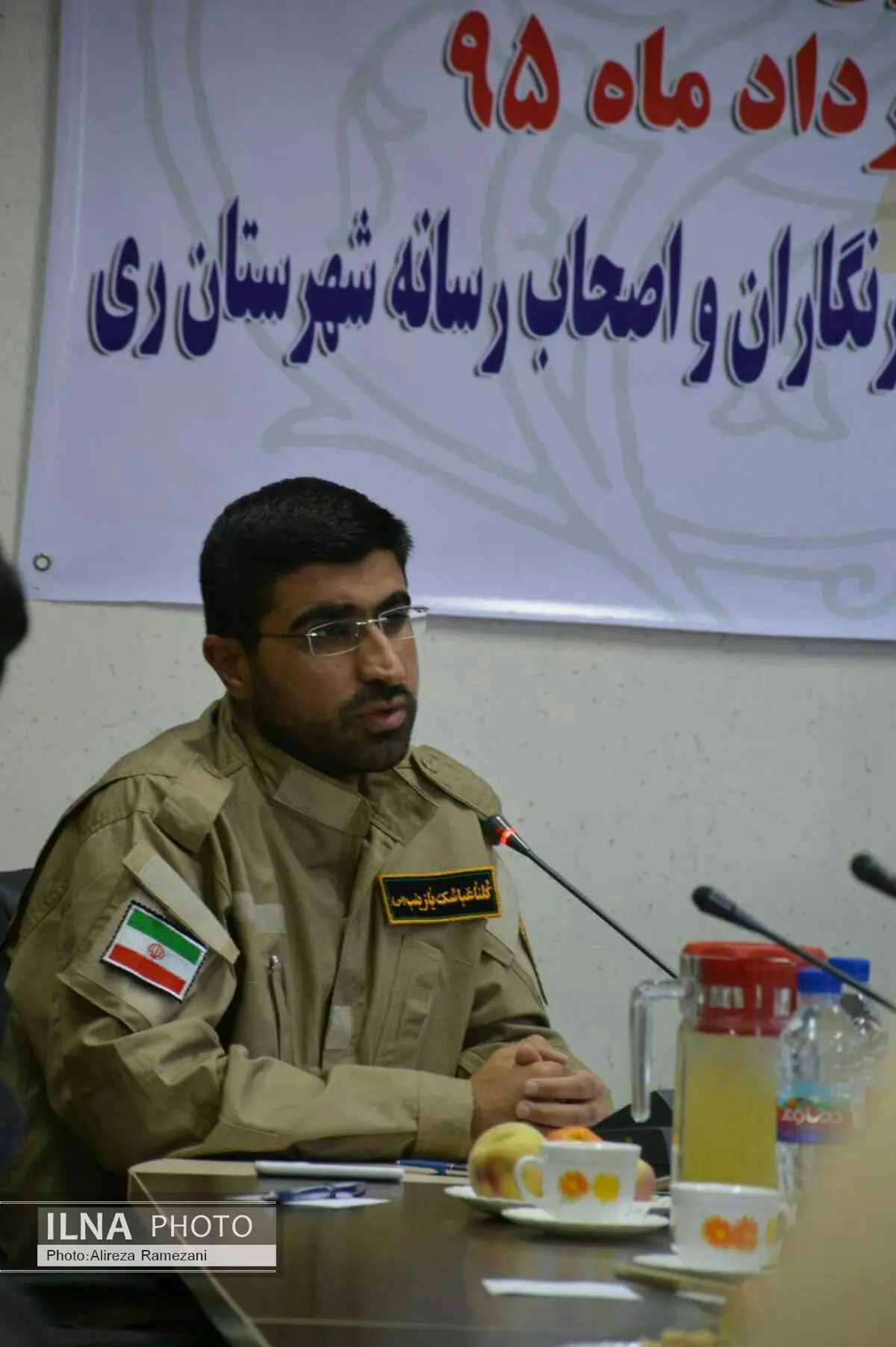 افتتاح نمایشگاه فرهنگی رزمی « از  ری تا آسمان» در ارتفاعات بی بی شهربانو 