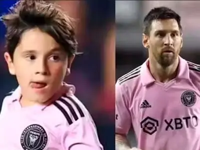 ویدئو: پسر مسی راه پدر را می‌رود؛ سوپرگل متئو وایرال شد