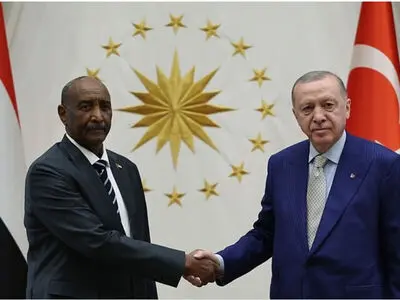 دیدار اردوغان و عبدالفتاح البرهان در آنکارا