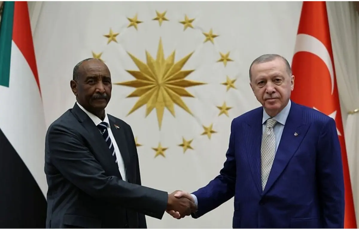 دیدار اردوغان و عبدالفتاح البرهان در آنکارا