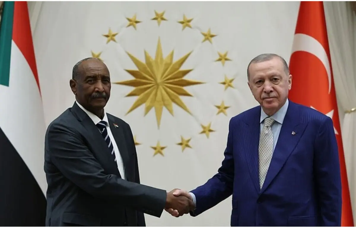 دیدار اردوغان و عبدالفتاح البرهان در آنکارا
