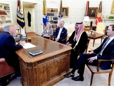 دیدار ترامپ با معاون وزیر دفاع عربستان