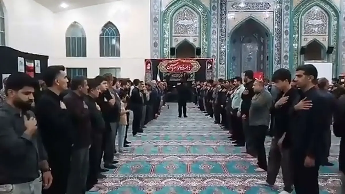 نوای لری در شب تاسوعا + فیلم