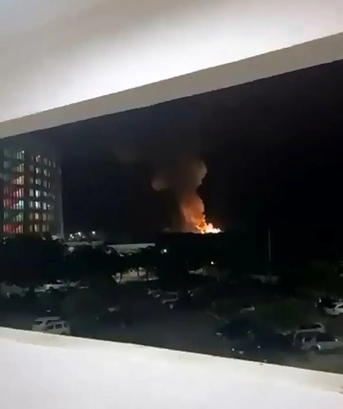 تصاویری از انفجارهای شدید در پایتخت ونزوئلا