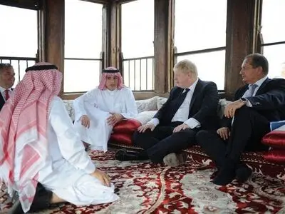 دیدار الجبیر با جانسون در جده
