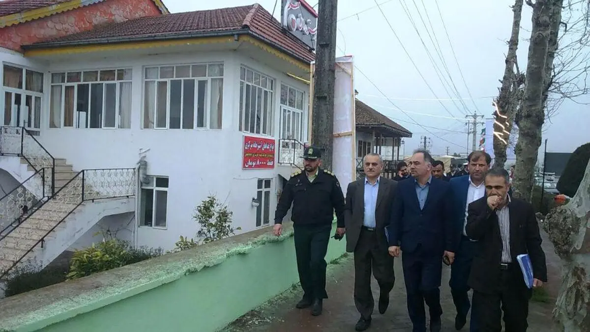 بازدید میدانی فرماندار آستارا از مراکز خدمات سفر گردشگری در آستارا