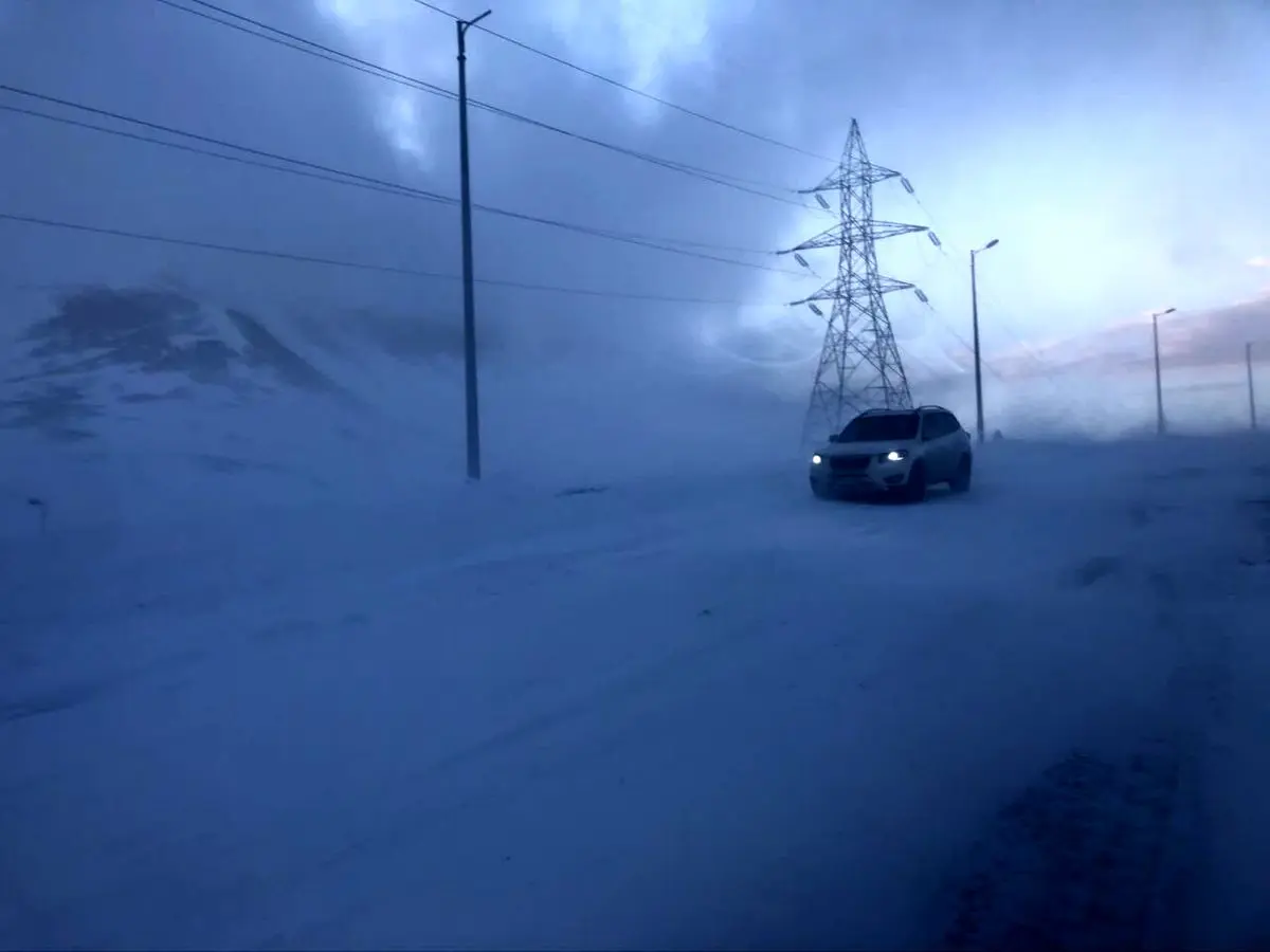 هشدار کولاک در گردنه‌های آذربایجان‌شرقی