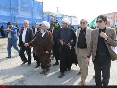 گزارش تصویری بازدید نماینده خوزستان در مجلس خبرگان رهبری از مرز شلمچه