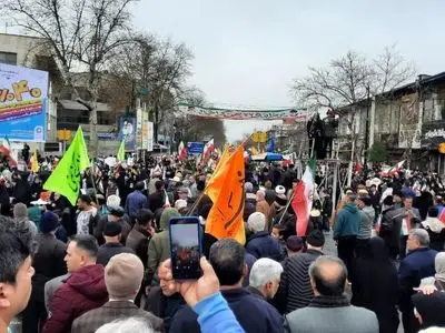 راهپیمایی ۲۲ بهمن در استان گلستان برگزار شد