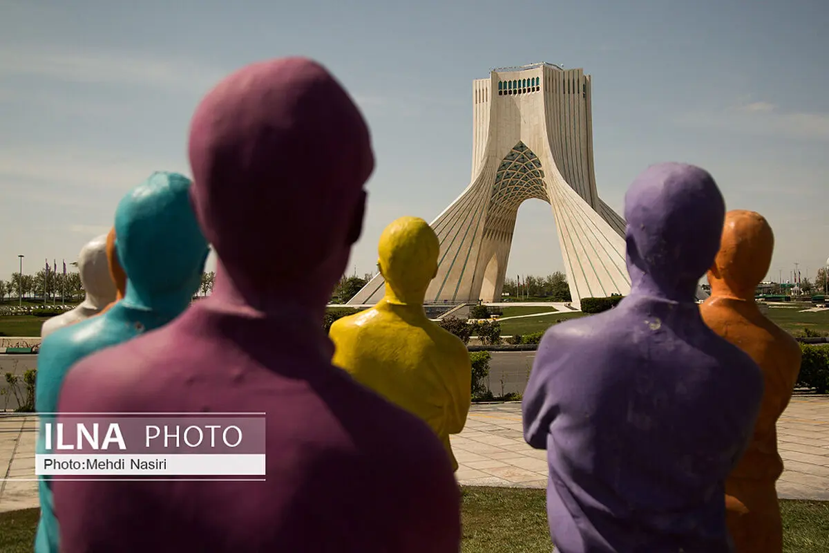 خلوتی شهر تهران در روز سیزده بدر