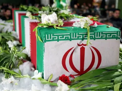 پیکر مطهر شهید مدافع امنیت، استوار یکم میثم کرمی در شهرکرد تشییع شد