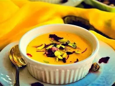 ماست پخته شده، یک دسر هندی بسیار خوشمزه و بی‌نظیر