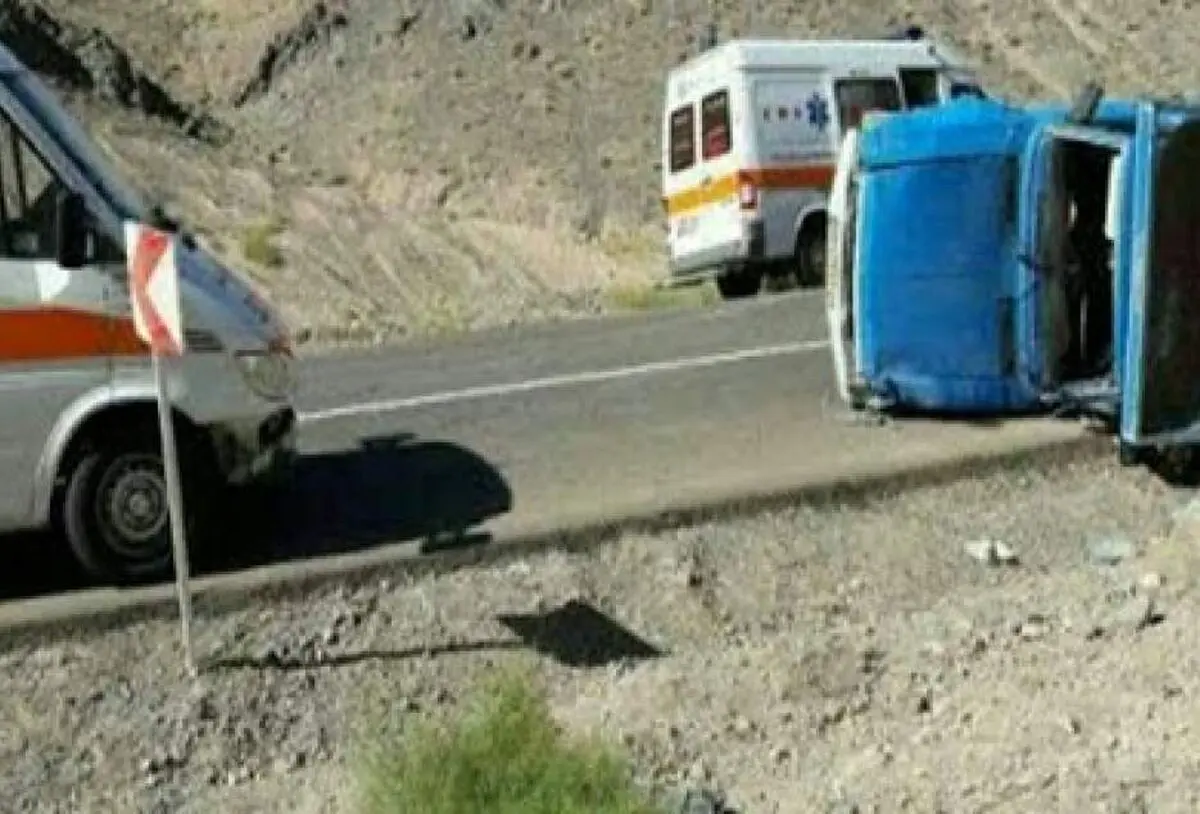 ۱۲ کشته و مصدوم بر اثر واژگونی خودرو نیسان در محور شوش به اندیمشک