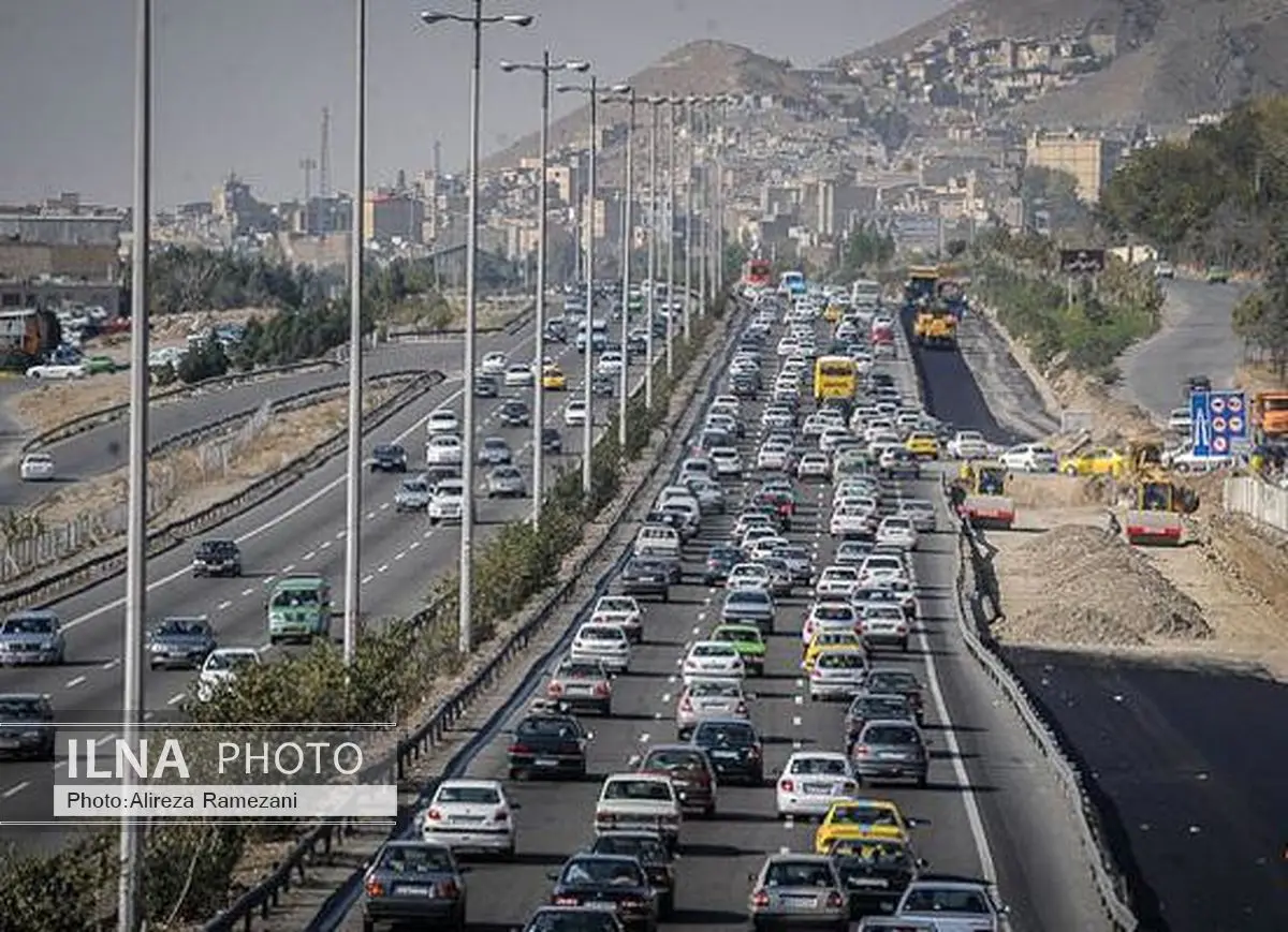 تردد بیش از ۱۳۶ میلیون وسایل نقلیه در البرز ثبت شد