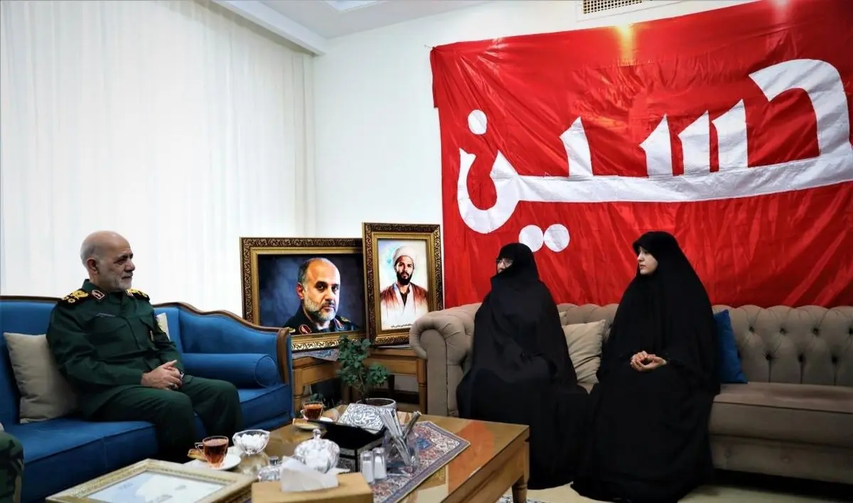 اعطای درجه سپهبدی به شهید غلامعلی رشید