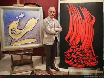 جامعه زمانی به هنر اقبال نشان می‌دهد که شکمش سیر باشد/خریداران نقاشیخط بیشتر دنبال سرمایه‌گذاری هستند