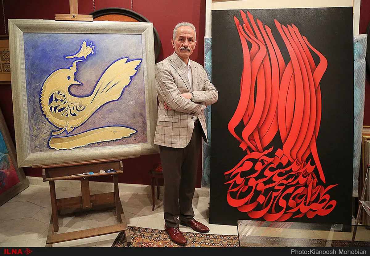 جامعه زمانی به هنر اقبال نشان می‌دهد که شکمش سیر باشد/خریداران نقاشیخط بیشتر دنبال سرمایه‌گذاری هستند