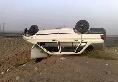 سانحه رانندگی در جاده زاهدان - نهبندان ۴ کشته برجا گذاشت