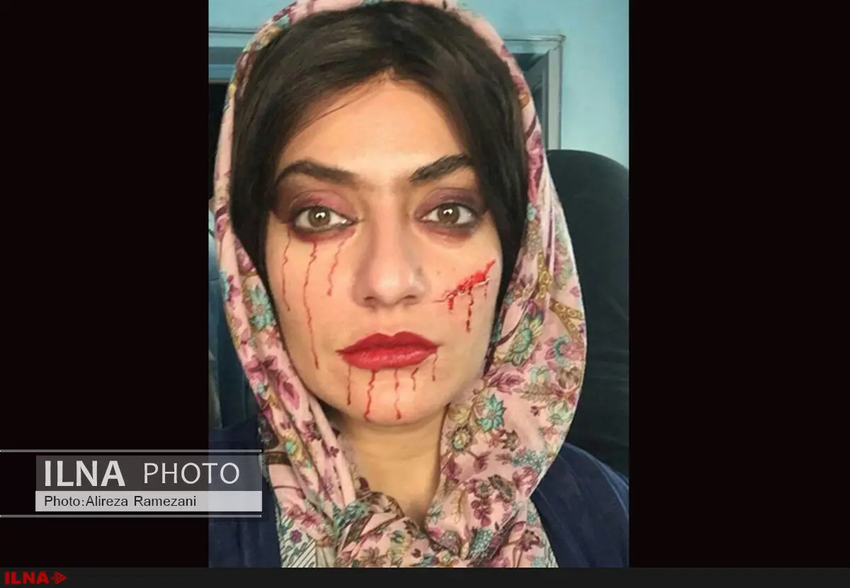 چهره‌پردازی عجیب مهناز افشار در فیلم نهنگ عنبر ۲+عکس