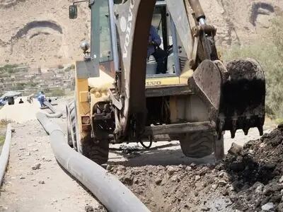 تکمیل خط انتقال روستایی از مخزن اسلام لو به روستاهای علی آباد و گچی 