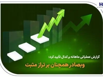 وبصادر همچنان بر تراز مثبت
