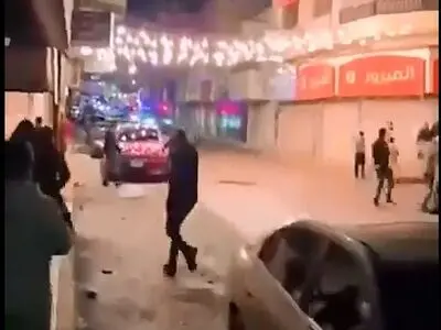 درگیری مسلحانه در شهر الرمثا اردن + فیلم
