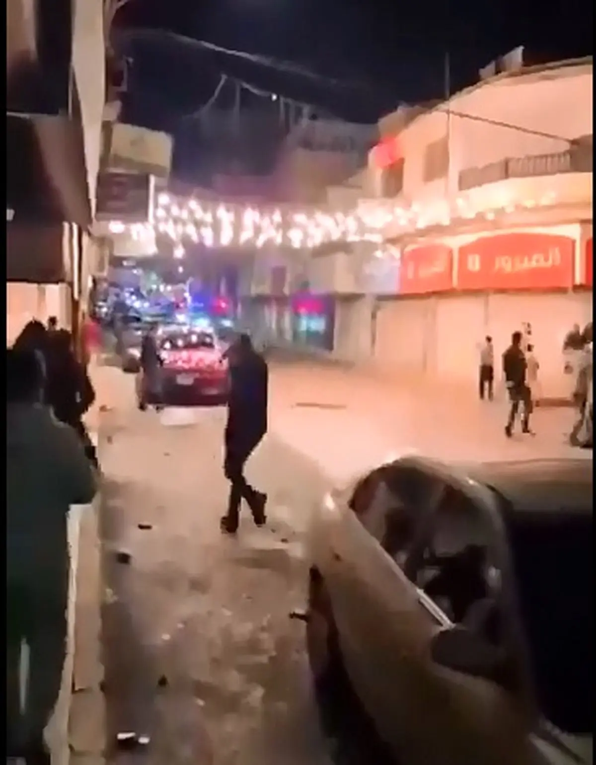 درگیری مسلحانه در شهر الرمثا اردن + فیلم