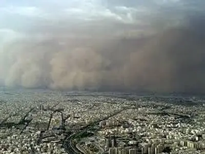 وقوع طوفان شدید در تهران