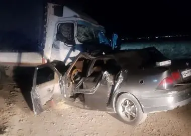 تصادف مرگبار خودرو حامل ۱۰ تبعه غیرمجاز/ ۳ تن کشته و ۷ نفر مصدوم شدند