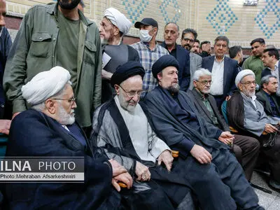 مراسم ترحیم خواهر «سیدمحمد خاتمی»