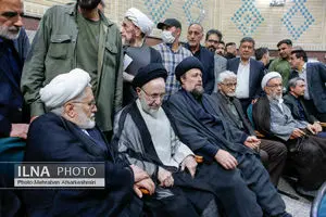 مراسم ترحیم خواهر «سیدمحمد خاتمی»