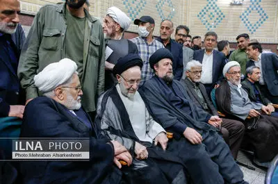 مراسم ترحیم خواهر «سیدمحمد خاتمی»