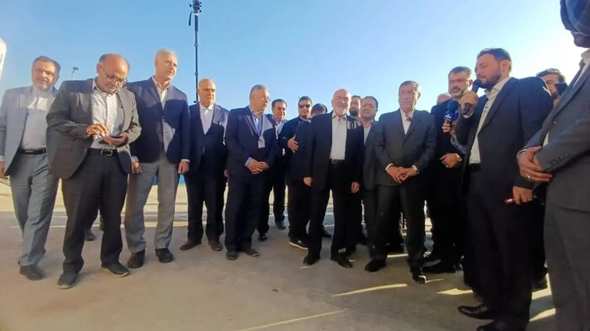 ایستگاه پمپاژ فاضلاب ملی‌راه اهواز مورد بازدید معاون اجرایی رئیس جمهور قرار گرفت