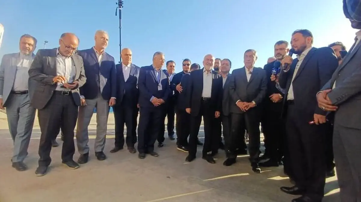 ایستگاه پمپاژ فاضلاب ملی‌راه اهواز مورد بازدید معاون اجرایی رئیس جمهور قرار گرفت