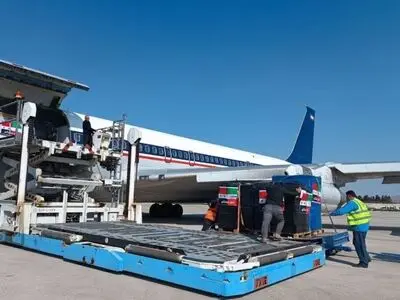 15th plane carrying Iran's aids to Syrian quake-victims lands in Aleppo