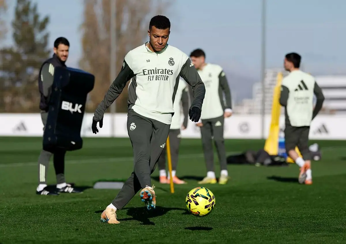 خبر خوش برای رئال: امباپه به تمرین رئال برگشت!