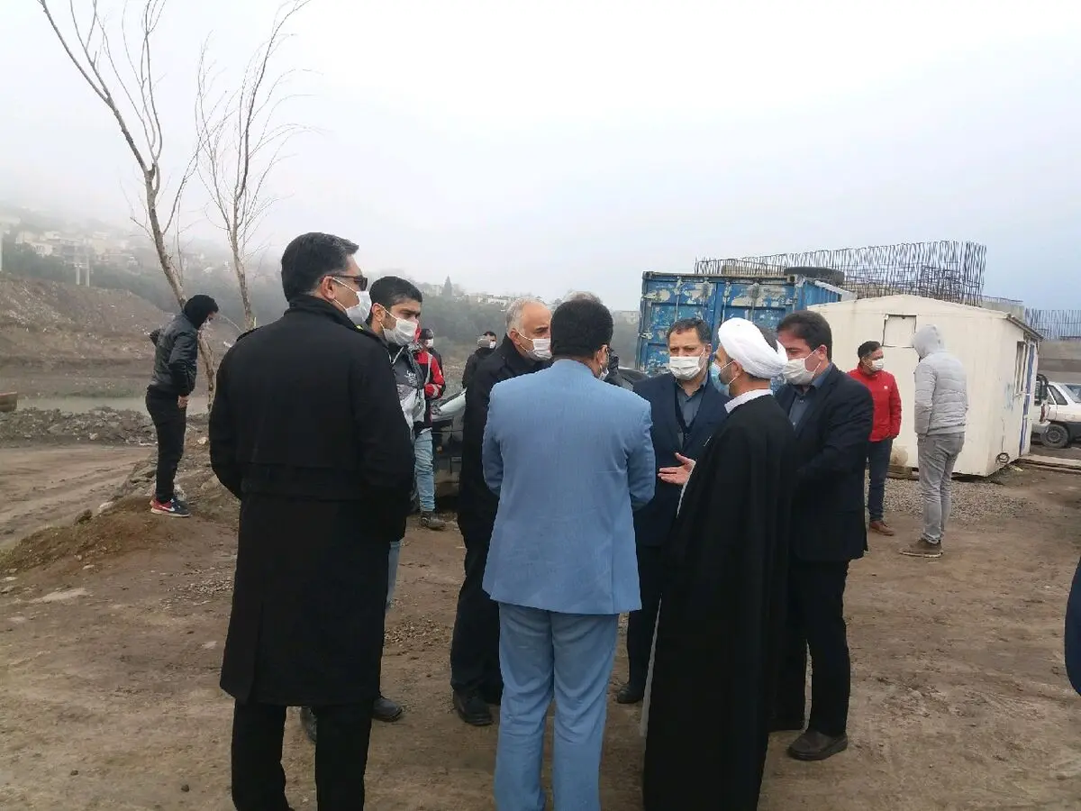 بازدید مدیر کل دادگستری گیلان از روند ساخت باقیمانده آزادراه رشت - قزوین